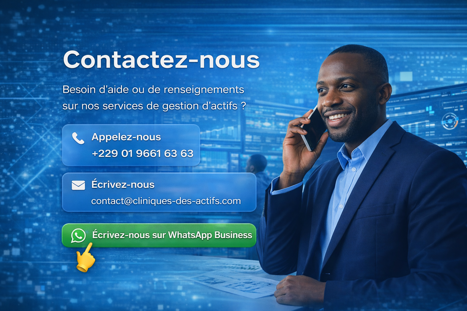 Contactez Cliniques des Actifs